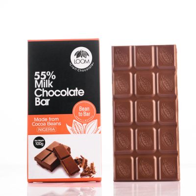 Loom Craft 55% Dark Chocolate (100g)