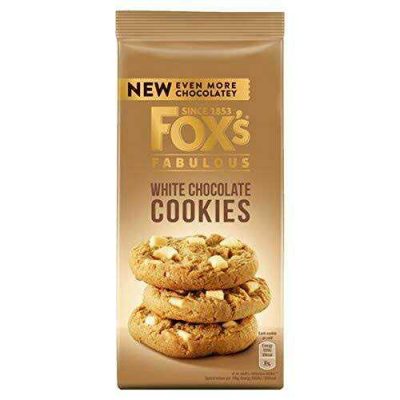 Fox's White Choco Cookies (180g)