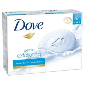 Dove Gentle Exfoliating Bar Soap - 100g