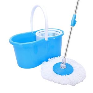 Magic Spin 360 Degree Easy Mop (Mop Head And Bucket)