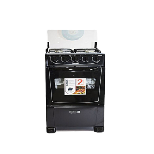 Scanfrost 4-Burner Gas Cooker CK-5400 NG - Black
