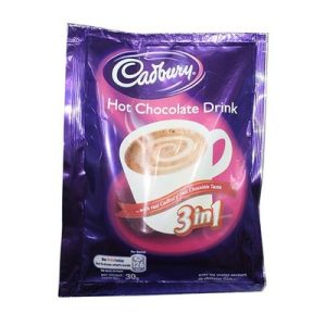 Cadbury Hot Chocolate 3 In 1 - 30g x10