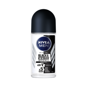 Nivea Black & White Invisible Original Anti-Perspirant Roll-on For Men - 50ml