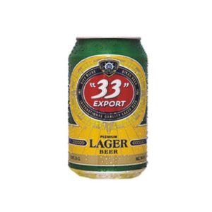 33 Export Lager Beer - 33cl Can x 6