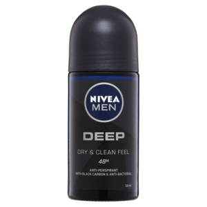 Nivea Deep Anti-Perspirant Roll-on For Men - 50ml