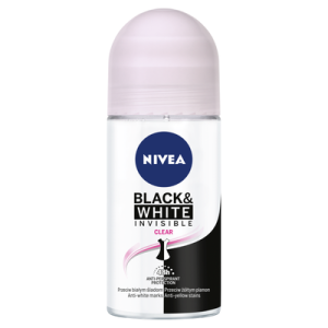 Nivea Black & White Invisible Clear Anti-Perspirant Roll-on For Women - 50ml