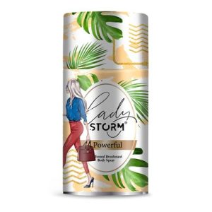 Lady Storm Powerful Perfumed Deodorant Body Spray - 250ml