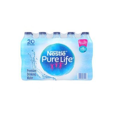 Nestle Pure Life Purified Water – 60cl x20