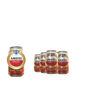 Amstel Malt Drink Can - 33cl x6
