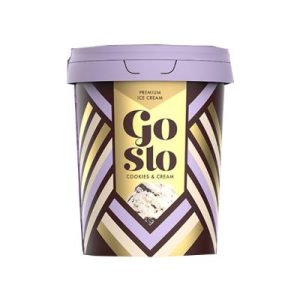 Go-Slo Premium Ice Cream (Cookies & Cream | 320ml)