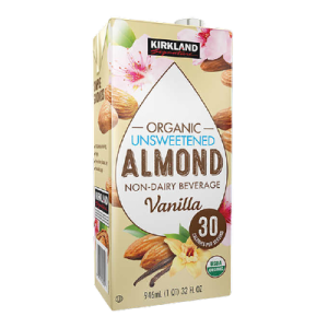 Kirkland Signature Organic Almond Milk (Unsweetened - 946ml)