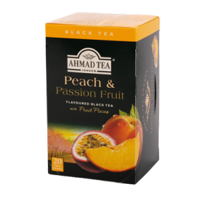 Ahmad Peach & Passion Fruit Black Tea (40g)