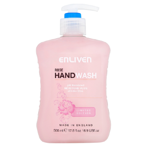 Enliven Anti Bacterial Rose Hand Wash - 500ml