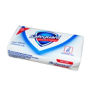 Safeguard Pure White Antibacterial Soap - 70g x 6