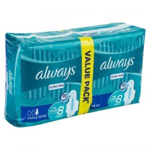Always Ultra Thin With Wings Extra Long 14 Pads