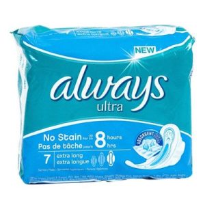 Always Ultra Thin With Wings Extra Long 7 Pads