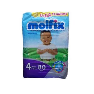 Molfix Maxi Size 4 (7 - 18kg) x80