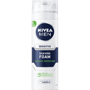 Nivea Sensitive Shaving Foam Extra Moisture For Men - 200ml