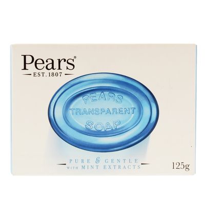 Pears Transparent Soap With mint Extract