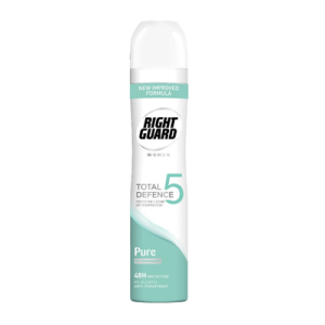 Right Guard Women Total Defence 5 Pure Anti Perspirant - 250ml