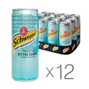 Schweppes Bitter Lemon - 33cl x12