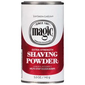 SoftSheen Magic Men Shaving Powder With Extra Strength - 142g