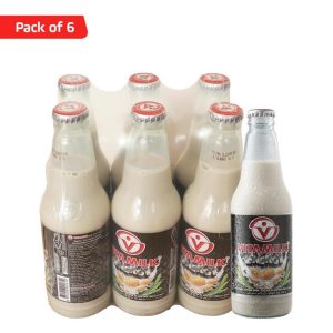 Vitamilk Double Choco Shake Soy Milk Bottle - 300ml (Pack of 6)