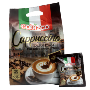Cobizco Cappuccino Italian Roast Coffee - 500g