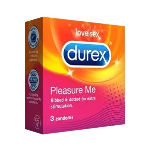 Durex Pleasure Me Condoms x3