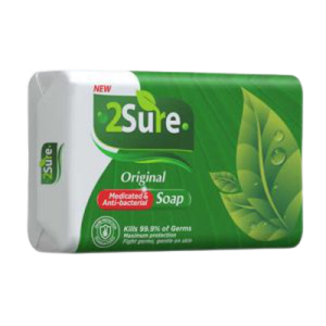 2sure Original Medicated Anti-bacterial Soap - 120g