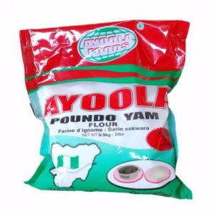 Ayoola Poundo Yam (0.9kg)