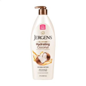 Jergens Oil-Infused Hydrating Coconut Body Lotion - 621ml