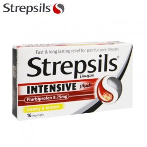 Strepsils Intensive Honey & Lemon (16 Lozenges)