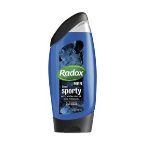 Radox Sporty Shower Gel and Shampoo - 250ml