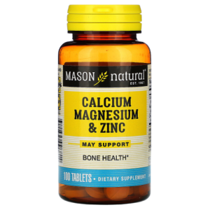 Mason Calcium, Magnesium & Zinc - 100 Tablets
