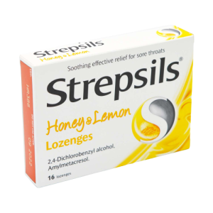 Strepsils Honey & Lemon -16 Lozenges