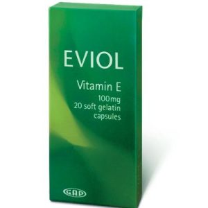 Eviol Vitamin E 20 Capsules - 100mg