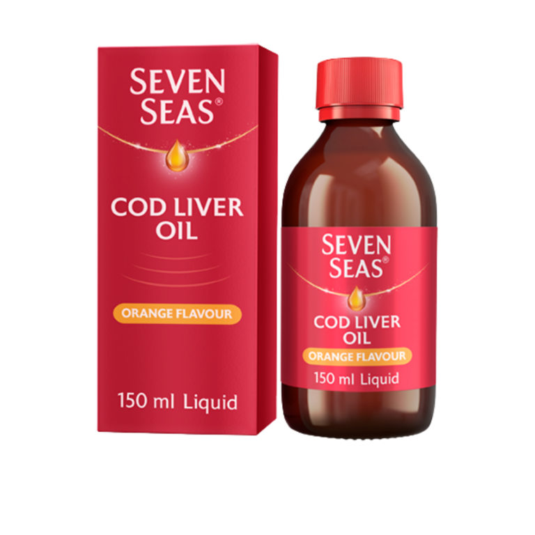 Seven Seas Cod Liver Oil Orange -150ml