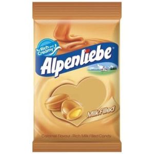 Alpenliebe Milk Filled Caramel Flavored Candy - 102g