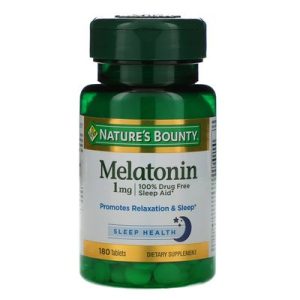 Nature's Bounty Melatonin 1mg - 180 Tablets