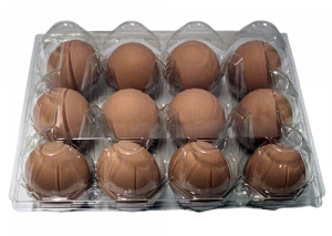 Eggs x12 (with Plastic Crate)