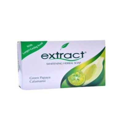 Extract Whitening Papaya Calamansi Herbal Soap  (125g)