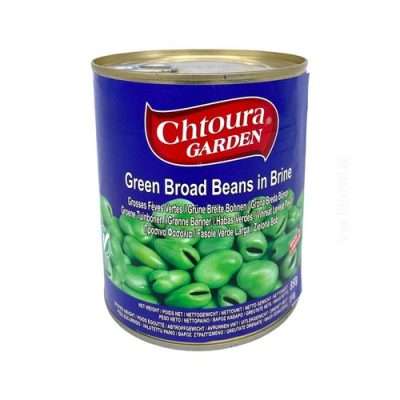 Chtoura Green Broad Beans in Brine (500g)
