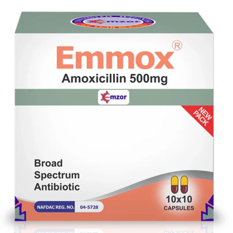 Emmox (Amoxicilin) | 500mg per card from HTS Plus
