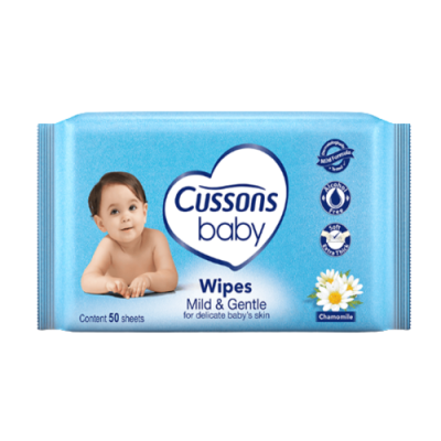 Cussons Baby Wipes (50Sheets)