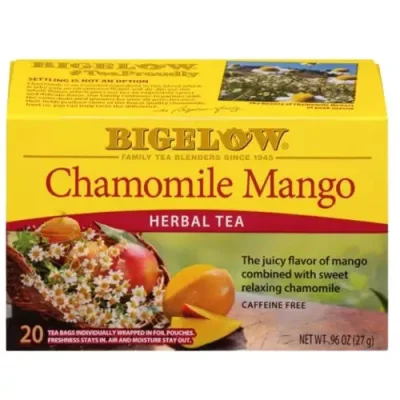 Bigelow Chamomile Mango Herbal Tea (27g)
