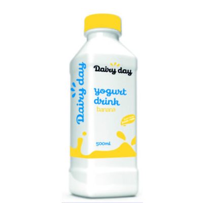 Dairy Day Yoghurt Drink (Banana Flavoured) | 500ml
