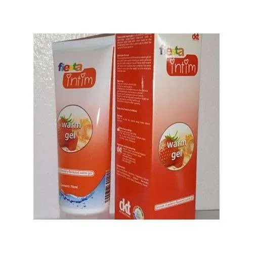 Fiesta Intim Smooth Strawbweer Flavoured Warm Gel (1)