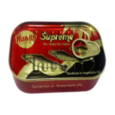 Haano Supreme Sardines In Vegetable Oil (125G)