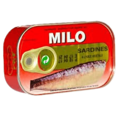 Milo Sardines In Veg.Oil (Salted) 125g (1)